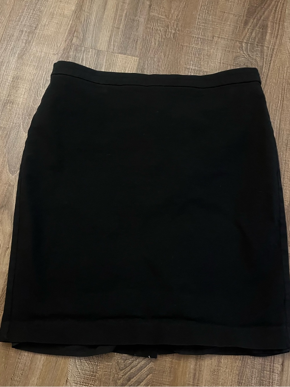J Crew Factory Classic Black Pencil Skirt